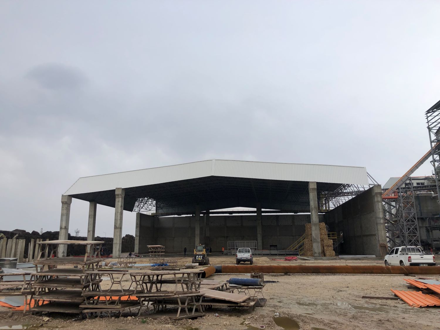 Uzay Çatı İmali ve Montajı Yapılması